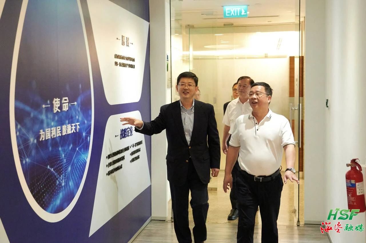 包洪文一行到合盛农业总部调研。。。